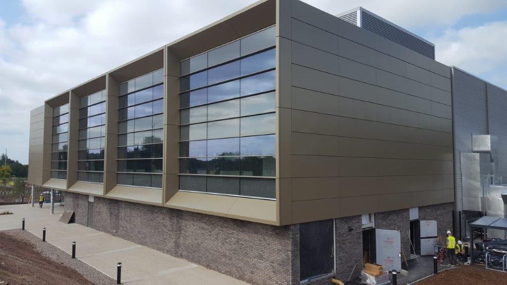 Modern architectural building